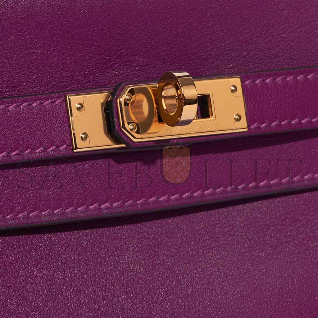 HERMÈS MASTER KELLY 25 SWIFT ANEMONE (25*17*7cm)